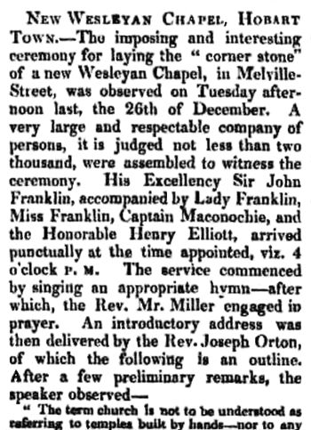 [Hobart Town Courier]